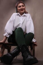 جوراب بالای زانو طرح پیشی (گربه ای)