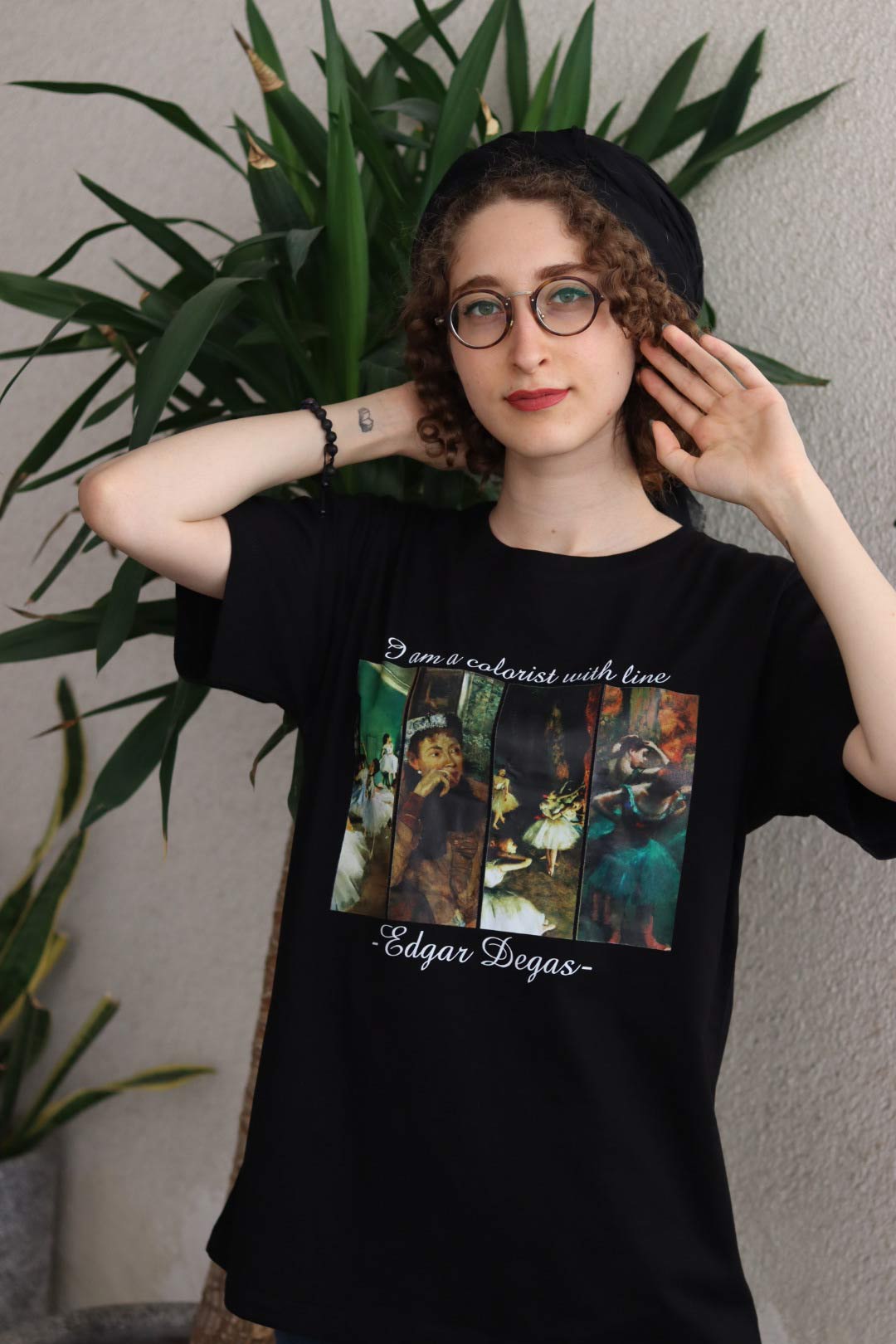 T-shirt-with-dance-design2 تی شرت آستین کوتاه جدید نخ پنبه طرح رقص