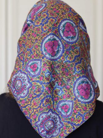 مینی اسکارف دخترانه و زنانه طرح نصیرالملک