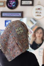 مینی اسکارف دخترانه و زنانه طرح ویژویژی