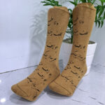 جوراب نیم ساق طرح شعر حافظ نسکافه ای