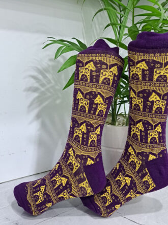 جوراب نیم ساق طرح اسب