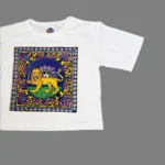 تیشرت پنبه با نقش شیر و خورشید