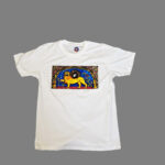 Lion and sun design T-shirt