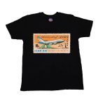 Iran Air First Flight to New York Commemorative Stamp T-Shirt
