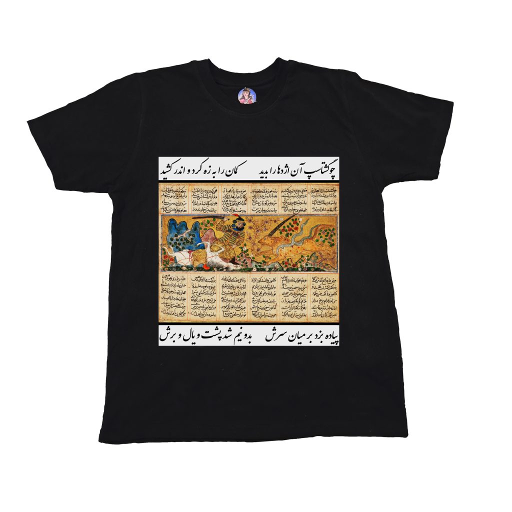 Goshtasp and the Dragon Battle T-Shirt