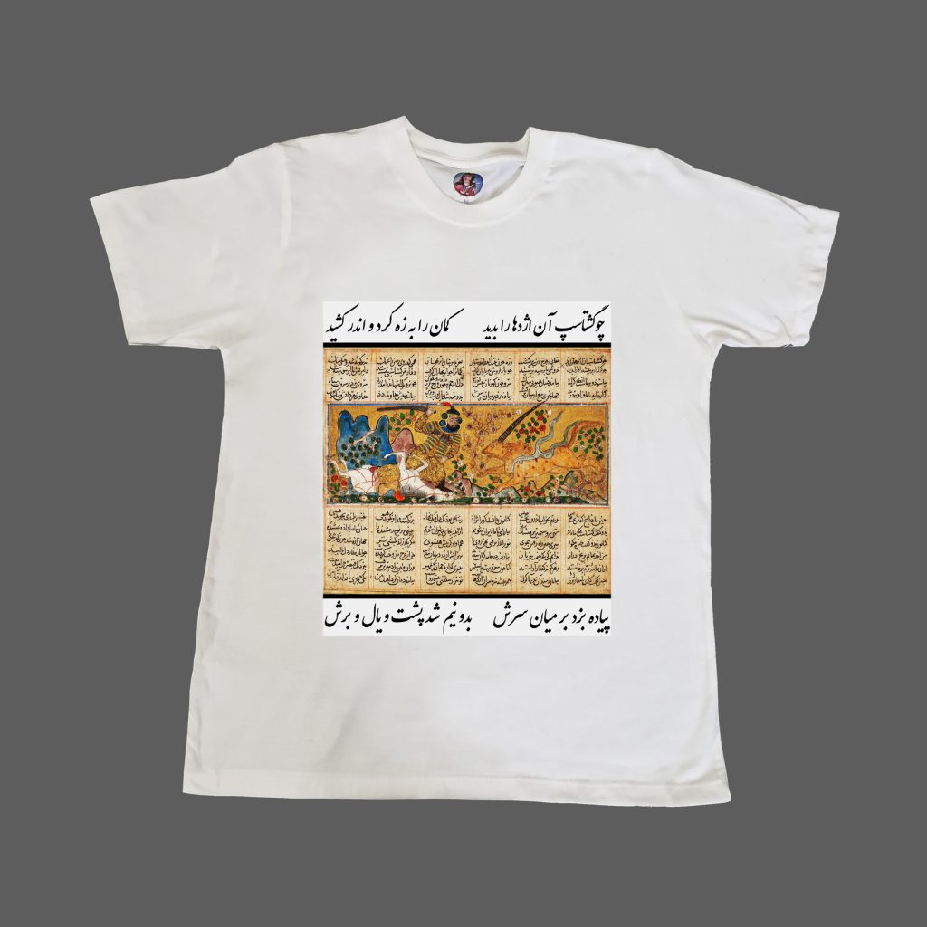 Goshtasp and the Dragon Battle T-Shirt